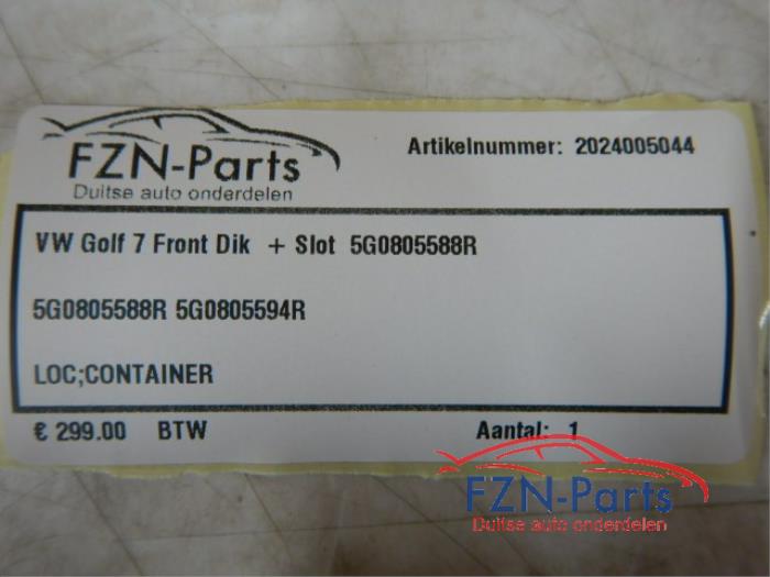 Frontdeel steun Volkswagen Golf (22742039)