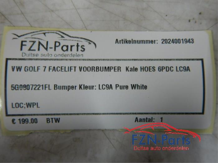 Voorbumper Volkswagen Golf (22721751)