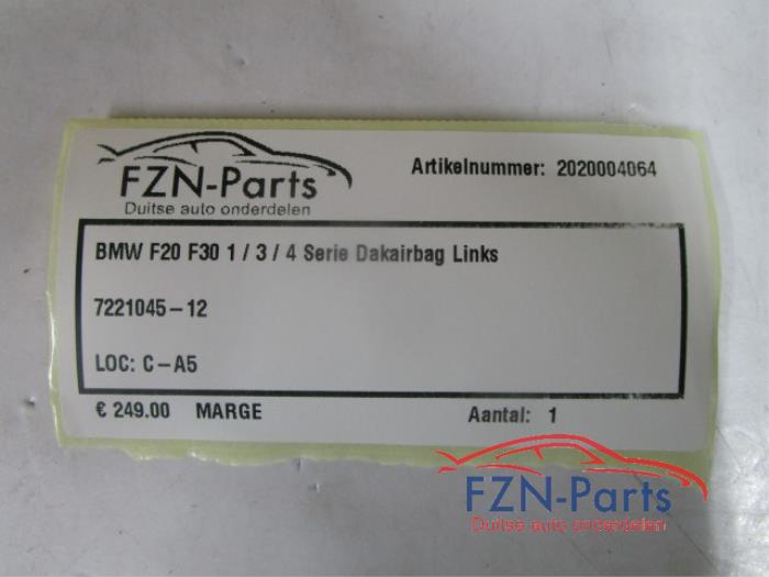 BMW F20 F30 1/3/4-serie Dakairbag Links
