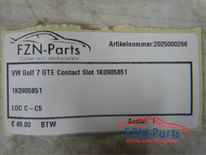 Contactblok contactslot Volkswagen Golf (22742261)