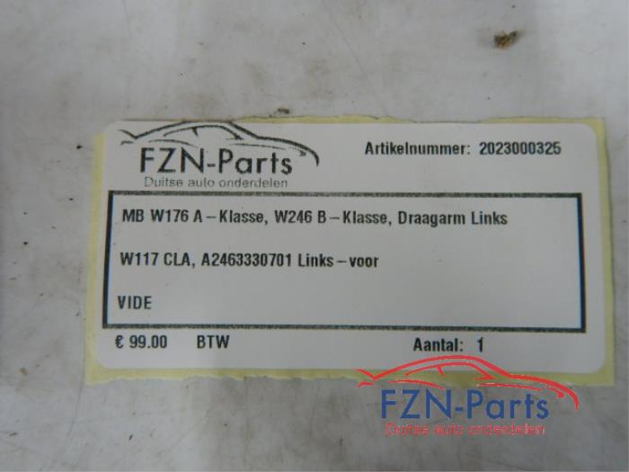 Draagarm links-voor Mercedes A-Klasse (22738354)