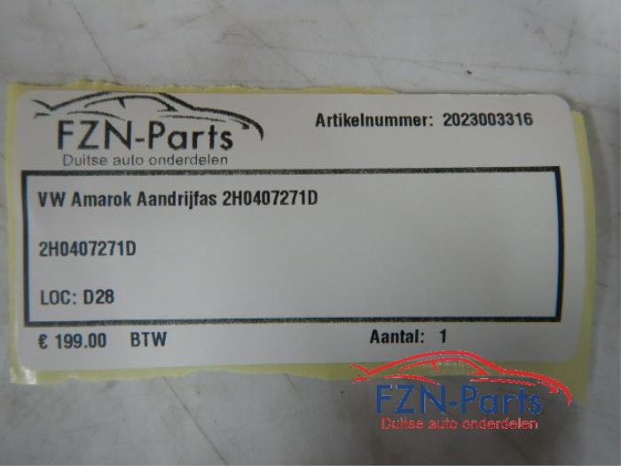Aandrijfas links-voor Volkswagen Amarok (22724640)
