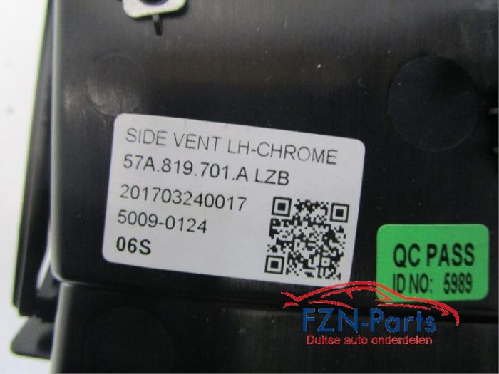 Luchtrooster Dashboard Skoda Karoq (22736012)