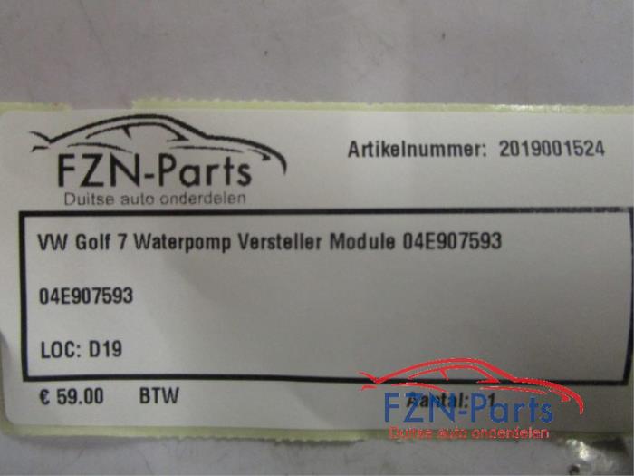 Waterpomp Volkswagen Golf (22729315)