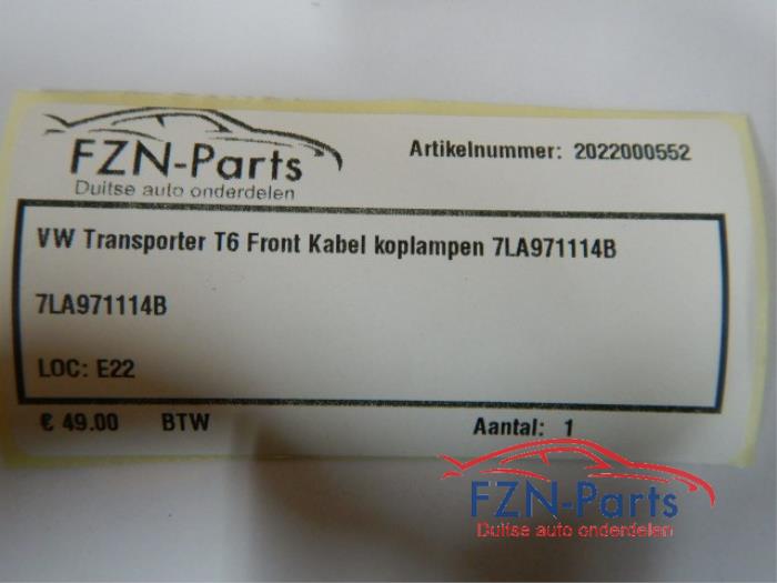 Frontdeel steun Volkswagen Transporter (22741196)