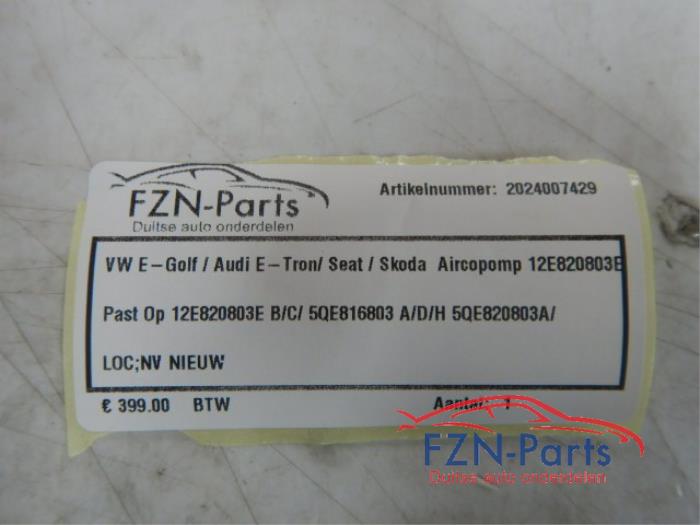 VW E-Golf/ Audi E-Tron/Seat/Skoda Aircopomp