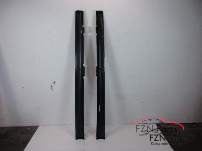 VW Golf 6 R20 Sideskirts R-Line Set L+R Dark Moss Green