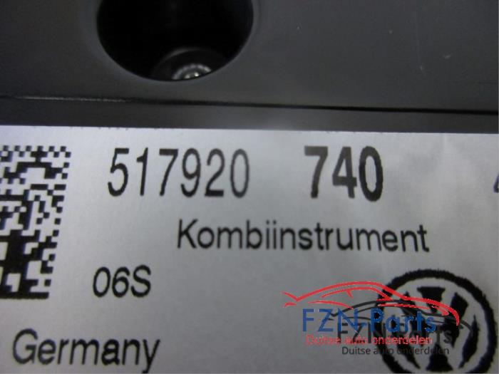 VW Golf Sportsvan Tellerunit Kilometerteller