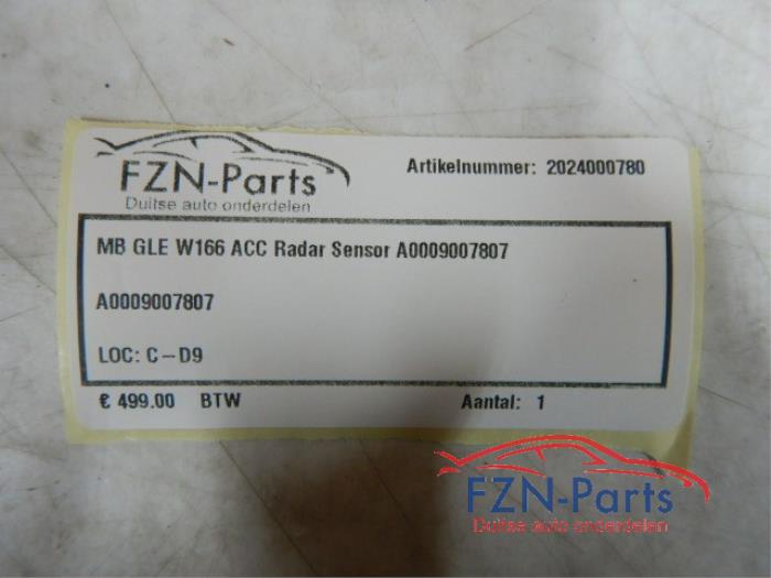Radar sensor Mercedes GLE (22745471)