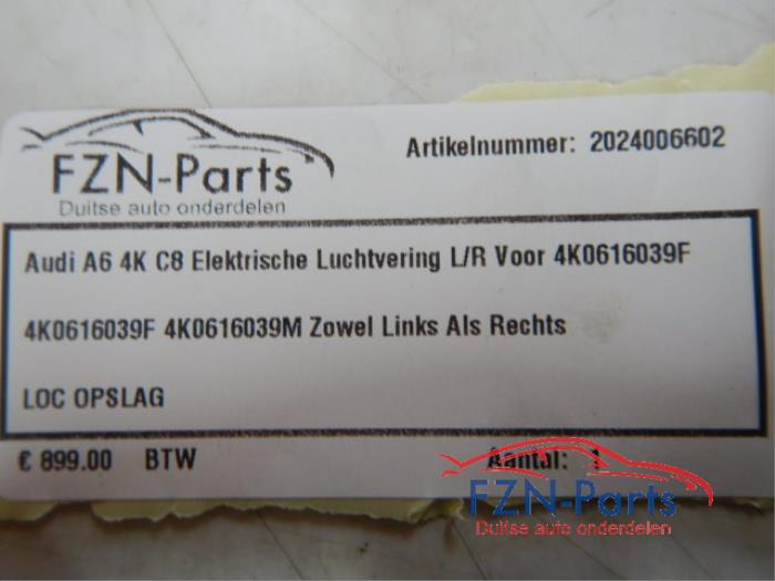 Luchtvering set Audi A6 (22742745)