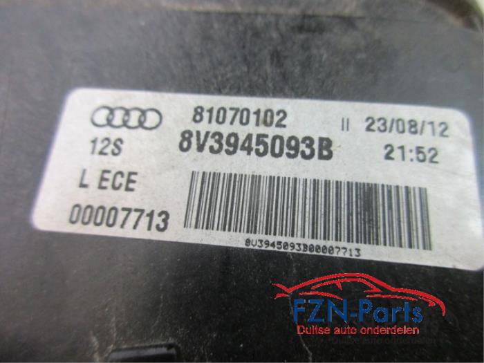 Audi A3 S3 8V LED Achterlichtenset L+R 3-Deurs Compleet