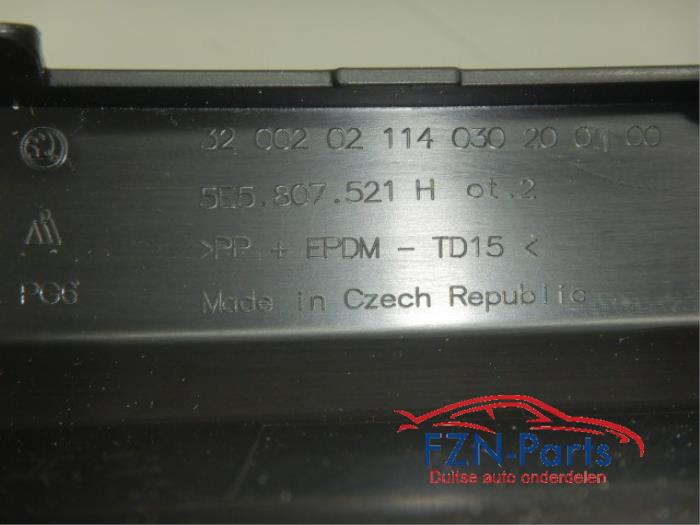 Skoda Octavia 3 5E Diffuser Onderlip Achterbumper