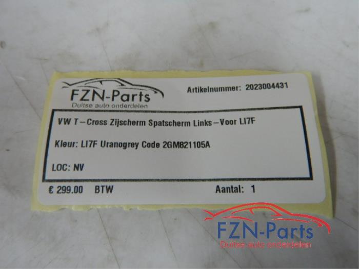 Scherm rechts-voor Volkswagen T-Cross (22724134)
