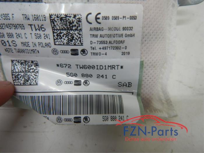 VW Golf 7 Stoelairbag Links