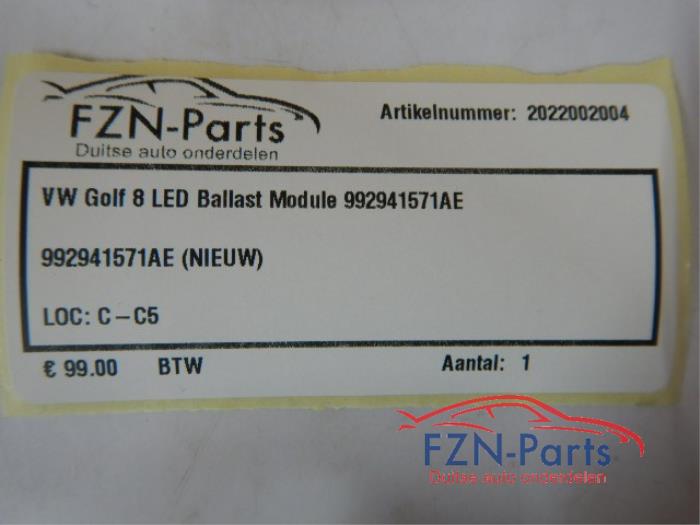VW Golf 8 LED Ballast Module