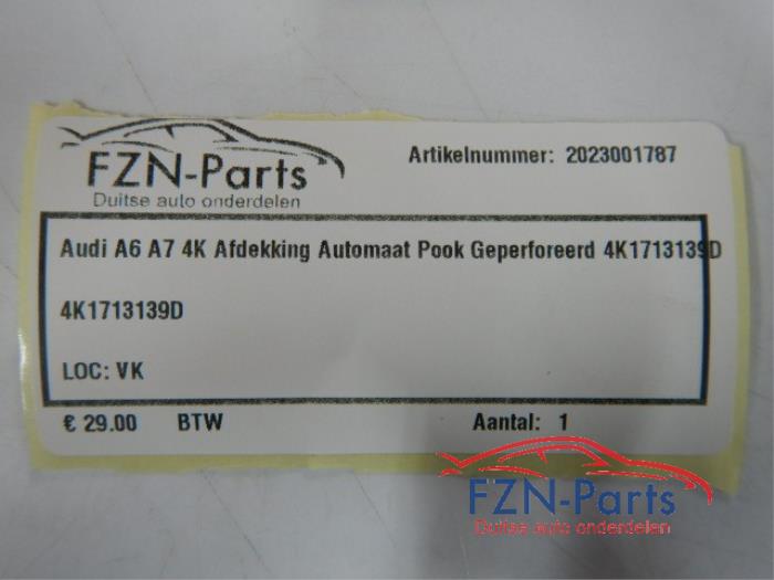 Versnellingspookhoes Audi A6 (22739630)