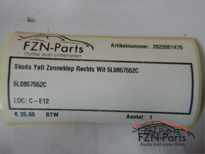 Zonneklep Skoda Diversen (22727929)