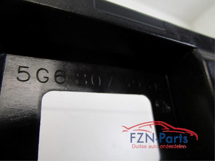 VW Golf 7 facelift Bumpergeleiders Achterbumper Set L+R