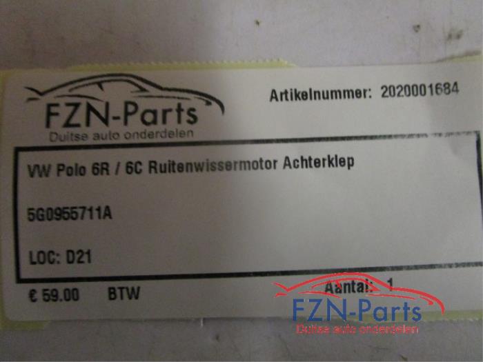 Ruitenwisserarm achter Volkswagen Polo (22742551)