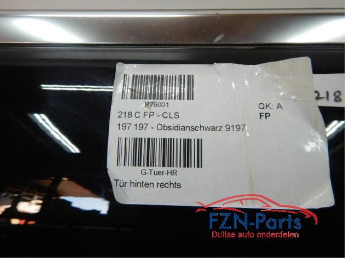 Portier 4Deurs rechts-achter Mercedes CLS-Klasse (22723835)
