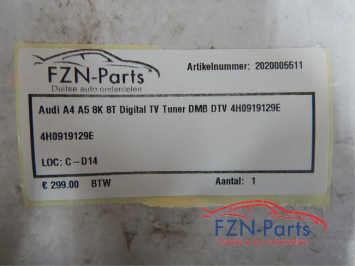 Audi A4 8K A5 8T Digital TV Tuner DMB DTV