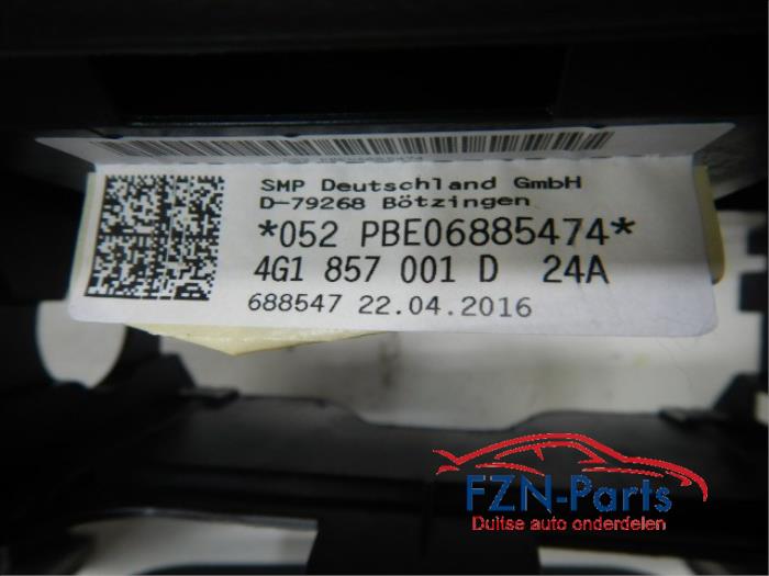 Audi A6 4G 4G0 Airbagset Dashboard Airbags