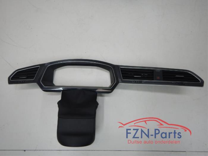 VW Tiguan 5NA Facelift Inleg Digitale Teller Dashboard Luchtrooster