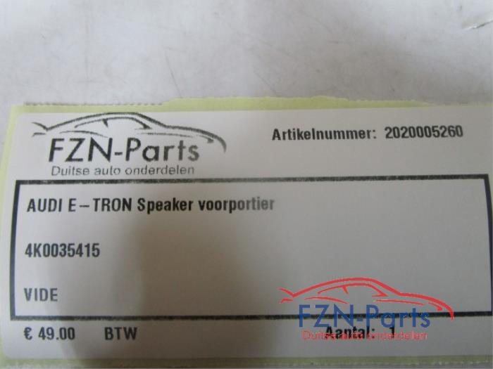 Speakerset Audi E-Tron (22744845)