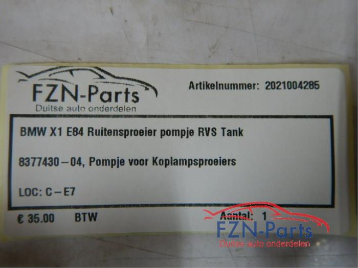 Ruitensproeiertank voor BMW Diversen (22745344)