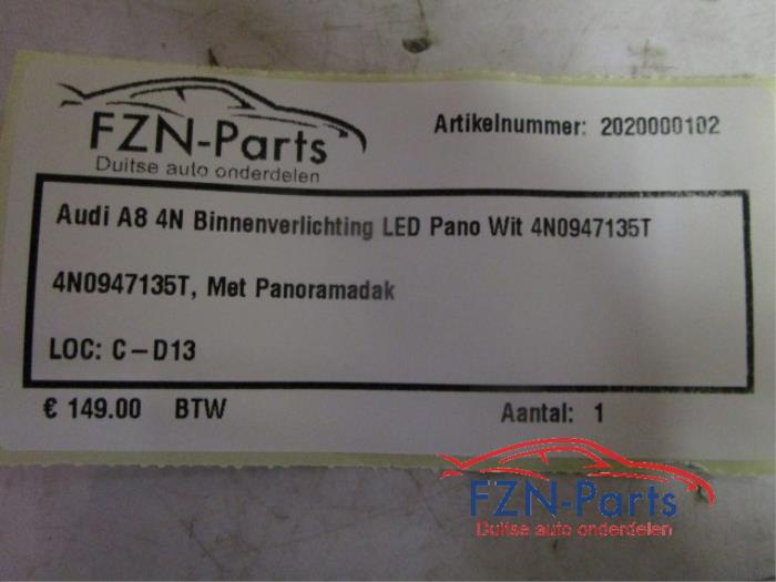 Binnenverlichting voor Audi A8 (22743466)