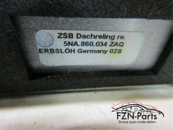 VW Tiguan 5NA Dakdragers Dakrails Mat Chrome