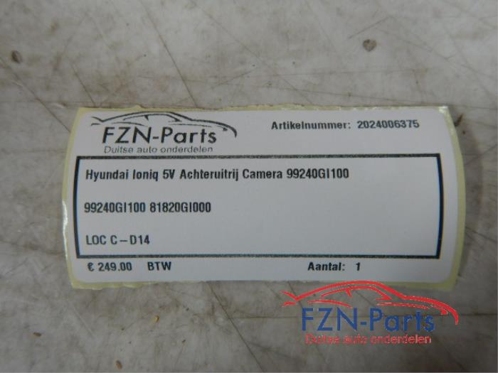 Hyundai Ioniq 5V Achteruitrijcamera