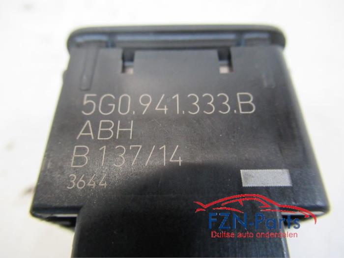 VW Golf 7 Koplamphoogteversteller Schakelaar