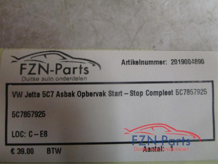 Asbak voor Volkswagen Jetta (22741480)