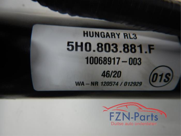 VW Golf 8 Elektrisch Wegklapbare Trekhaak