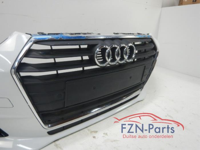 Audi A4 8W5 Voorbumper 4PDC KLS LS9R Gletscher weiss