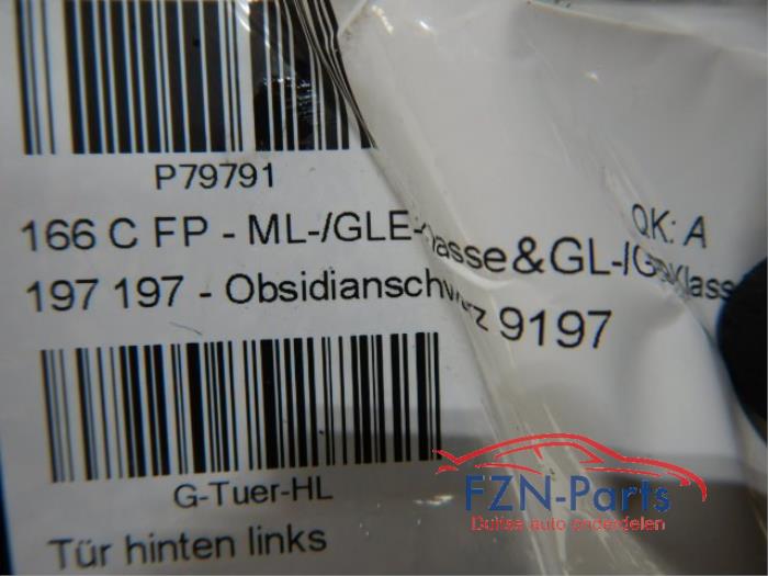 Portier 4Deurs links-achter Mercedes GLE (22723566)