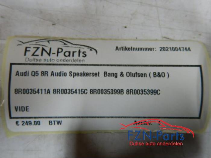 Speakerset Audi Q5 (22741626)