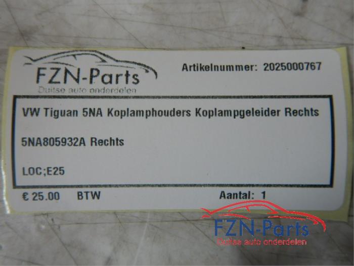 Koplamp rechts Volkswagen Tiguan (22722959)