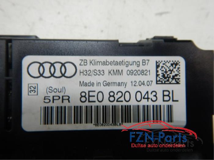Climatronic Paneel Audi A4 (22738932)