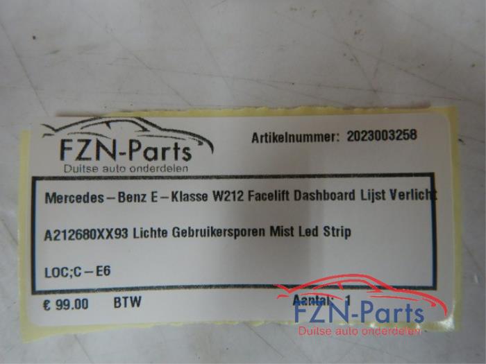 Schakelaar (diversen) Mercedes E-Klasse (22742124)