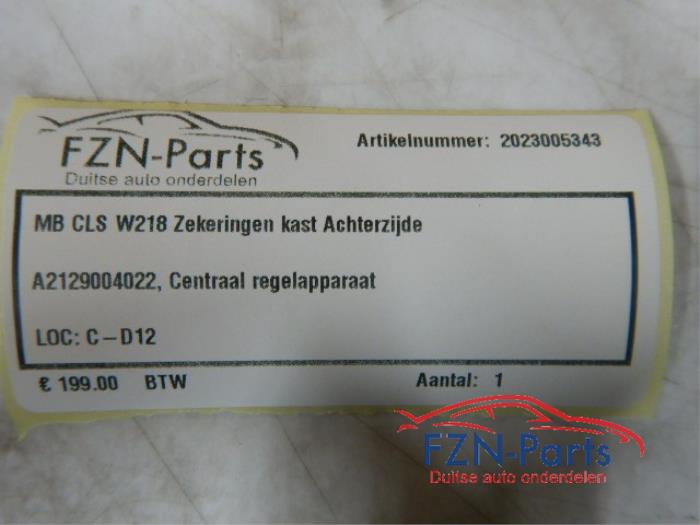 Zekeringkast Mercedes CLS-Klasse (22743874)