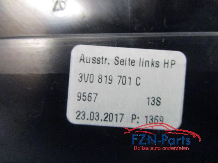 Luchtrooster Dashboard Skoda Superb (22735929)