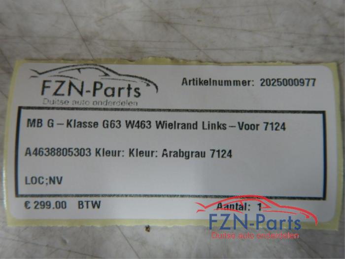 Wielrand voor Mercedes G-Klasse (22741784)