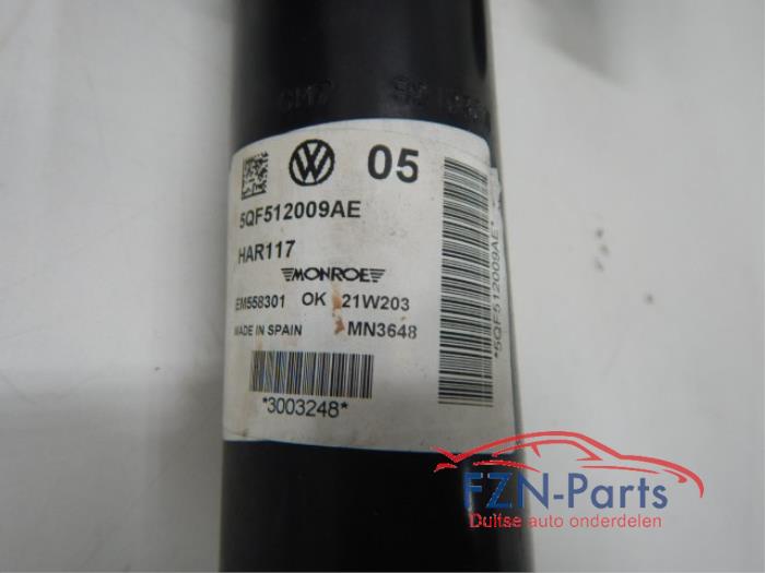VW Tiguan R 5NA Veerpoten Schokdemper Veren Set DCC 5QF512009A