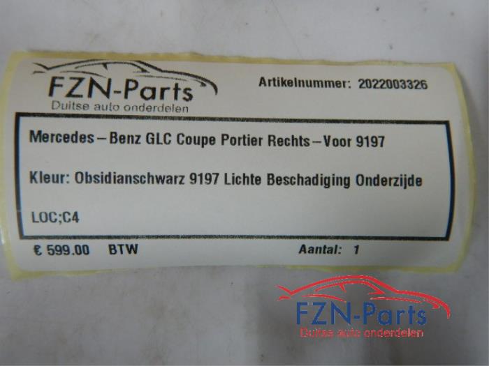 Portier 4Deurs rechts-voor Mercedes GLC-Klasse (22723014)