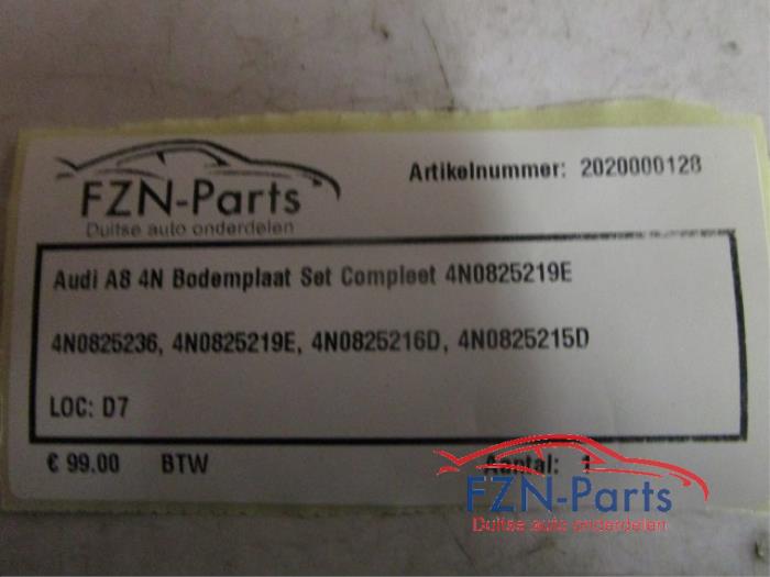Beschermplaat bodem Audi A8 (22741214)