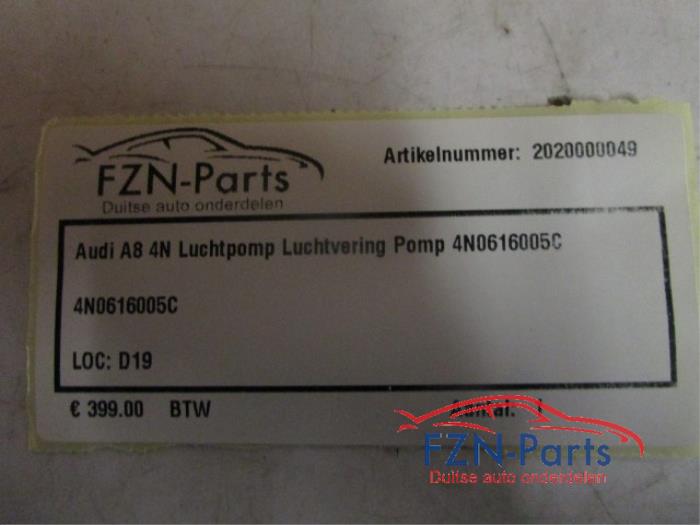 Luchtvering set Audi A8 (22740509)