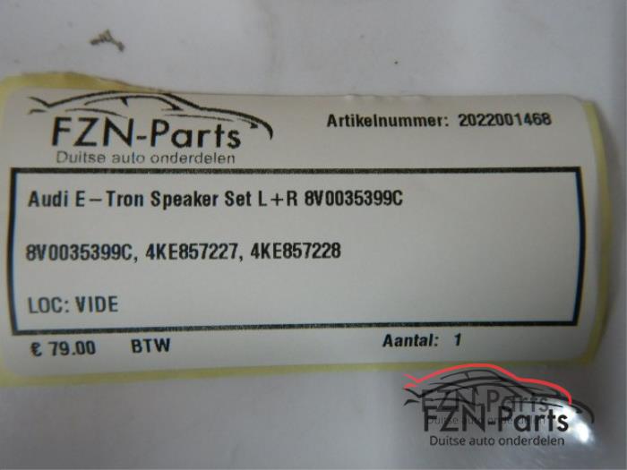 Luidspreker Audi E-Tron (22743678)