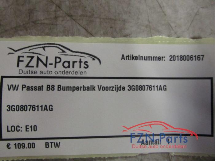 VW Passat B8 Bumperbalk Voorzijde
